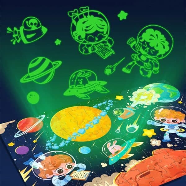 Rompecabezas luminoso - Space Star