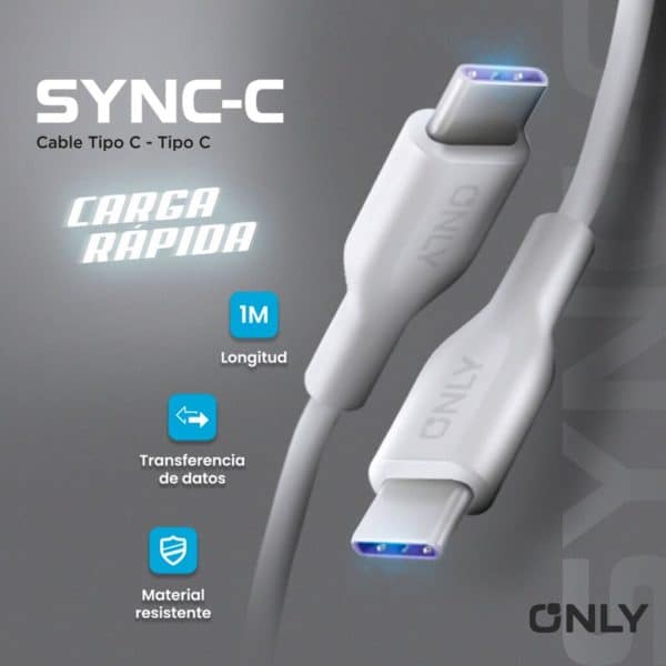 Cable tipo C a tipo C - SYNC-C