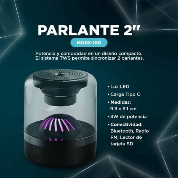 Parlante 2” - FISSION