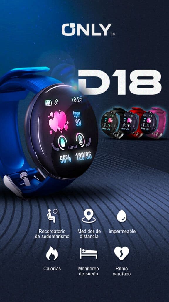 Smart Watch - D18S