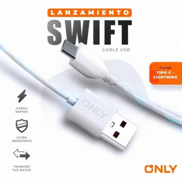 Cable USB a Lightning - SWIFT