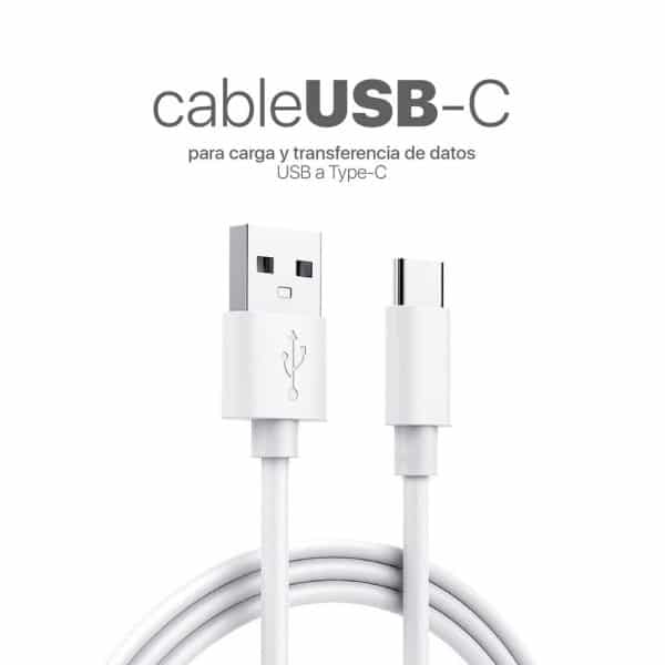 Cable USB a tipo C - Simil Original x 1 m.