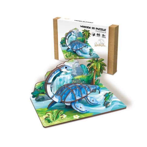 Rompecabezas - 3D Plesiosaurio