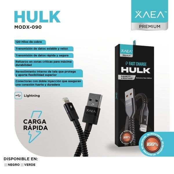 Cable USB a Lightning - HULK