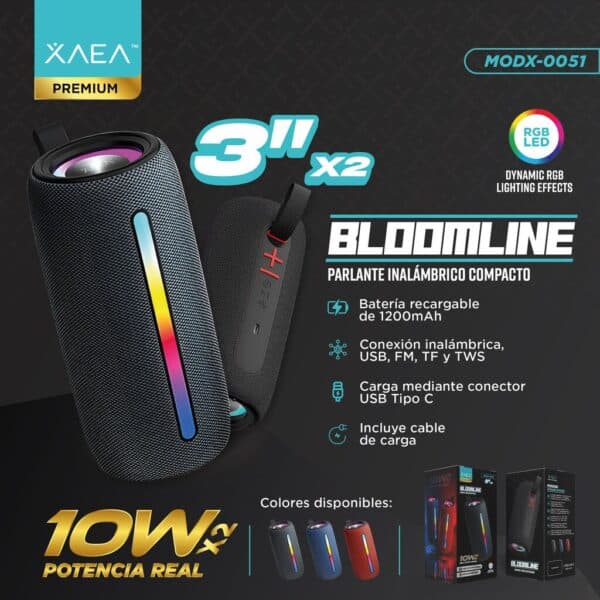 Parlante 3” - Bloomline