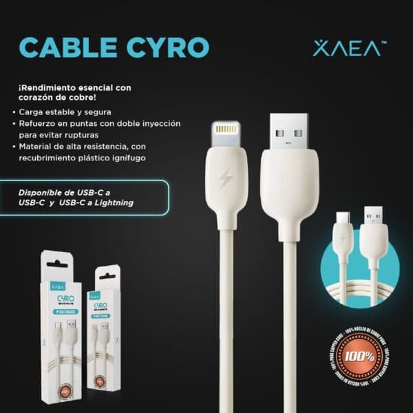Cable USB a tipo C - CYRO